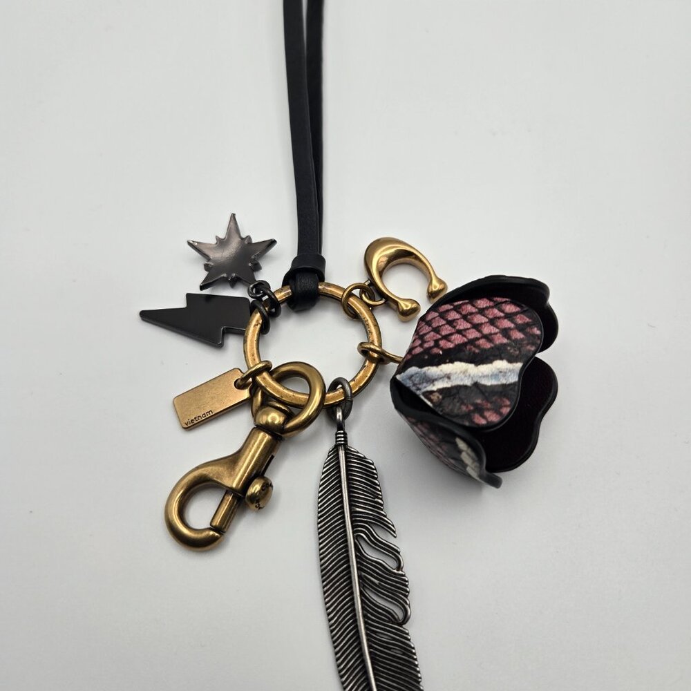 Coach Exotic Tearose Charm - Picture 8 of 15